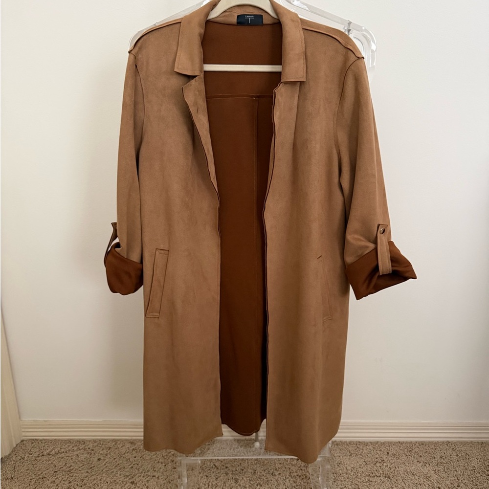 Tahari Camel Coat